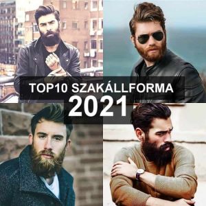 TOP 10 szakállforma